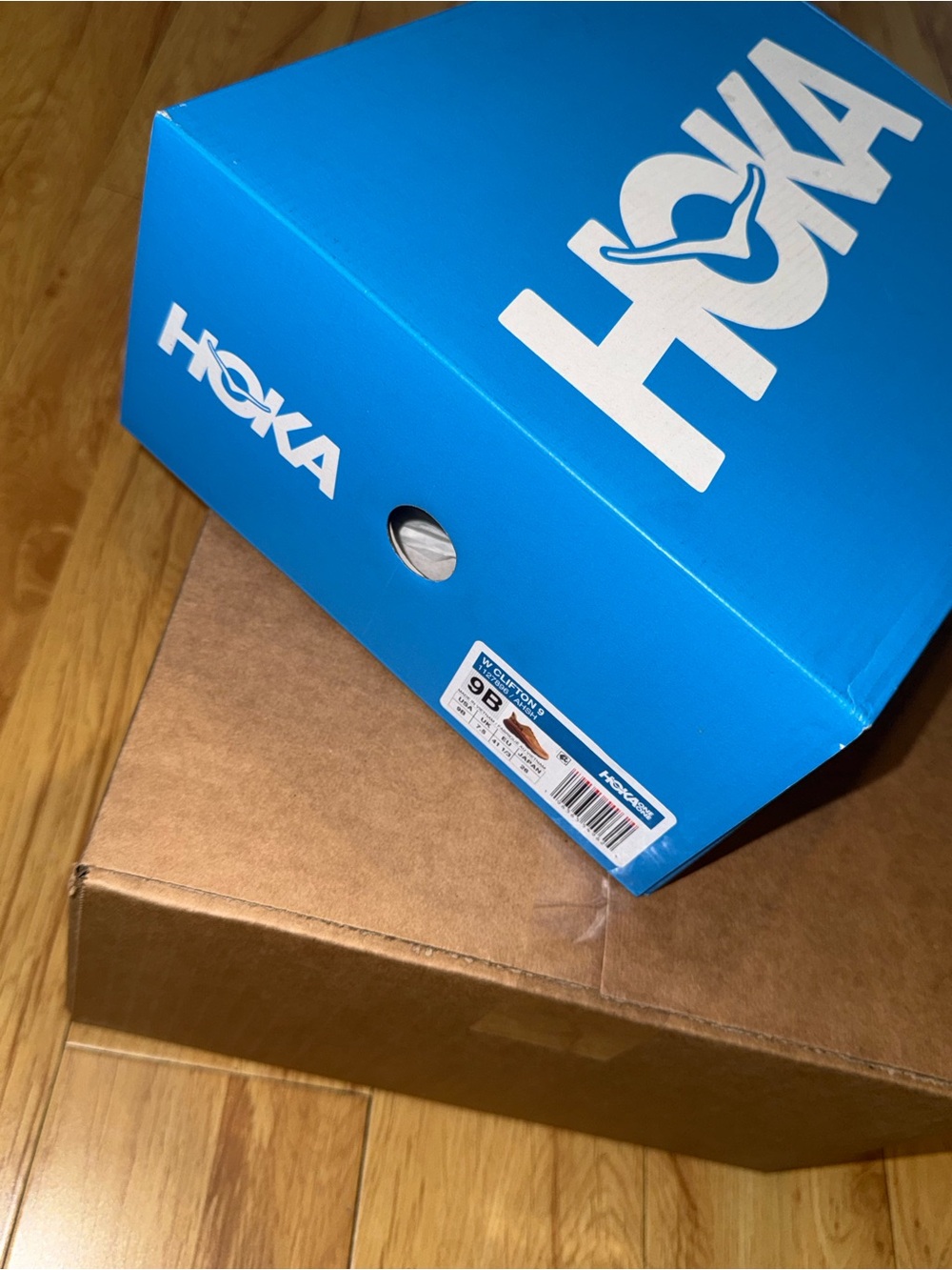 Hoka Orange Maroon Running Shoes - Picture 12 of 15